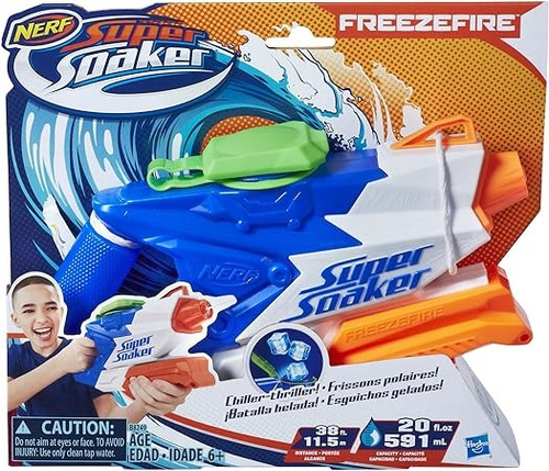 Pistola De Agua Nerf Super Soaker Freezefire 2.0 