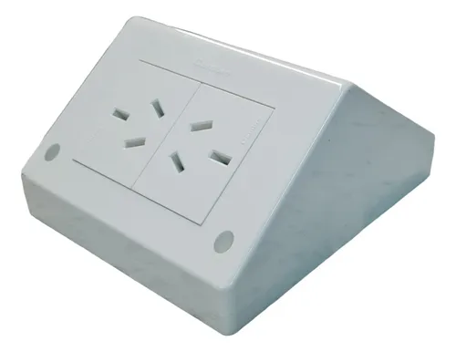 Periscopio Triangular Para Piso/pared + 4 Tomas 20amp Cambre