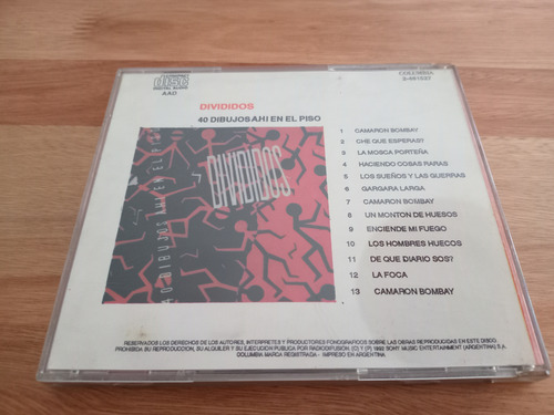 Divididos 40 Dibujos Ahí En El Piso Cd Estándar (Usado)