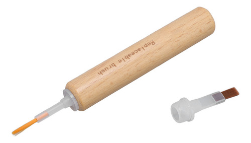 Cepillo De Repuesto Para Esmalte De Uñas, Madera De Doble Pu