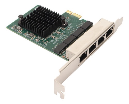 . Rede Gigabit Ethernet Pcie X1 Na8111 T4 De 4 Portas Rj45