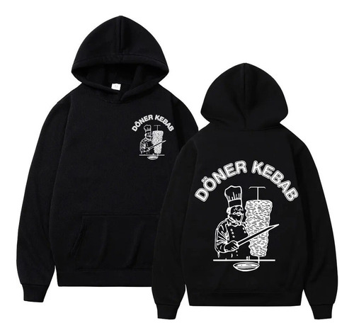 Mp Sudadera Con Capucha Doner Kebab Weed Meme Essential Con