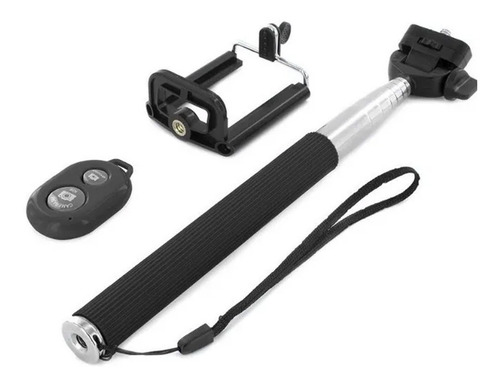 Pau De Selfie Bastão Controle Bluetooth Suporte Pra Celular
