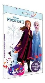 Libro Colorir Divertido Frozen 2 De Disney Rideel / Bicho E