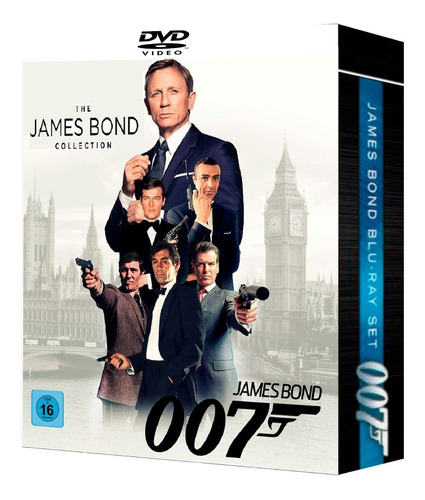 James Bond Saga Completa Dvd