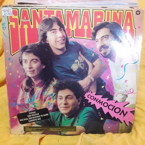 Vinilo Santamarina Conmocion Nnn C1