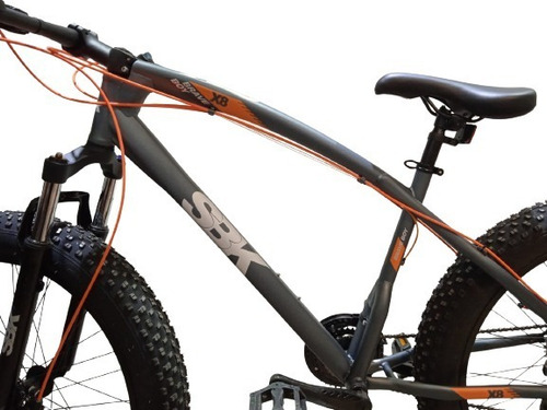 Imagen 2 de 9 de Bici Fat Rod 26 Shimano 21 Vel Mtb Brave Boy Acero Discos