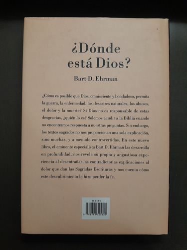 ¿dónde Está Dios? - Bart D. Ehrman - Crítica (Usado)