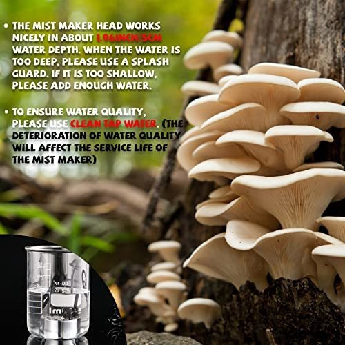 Mist Maker 350ml/h Halloween Party Ultrasonic Pond Fogger