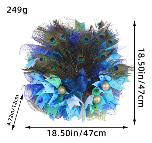 Guirnalda De Artificial Guirnalda De Plumas Simuladas 47 Cm
