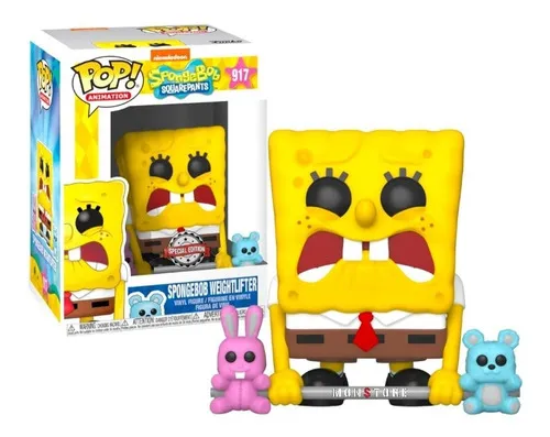 comprar Funko Pop Bob Esponja #917 Spongebob Weightlifter Exclusive