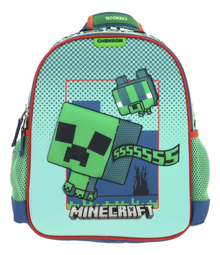 Mochila Chica Chenson Minecraft Mini Creeper Bliper 3d