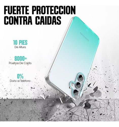 Funda Para Celular Rainbow A034 Varios Modelos Y Colores Fucsia A15