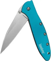 Comprar Cuchillo Navaja Plegable Kershaw Leek Aluminio Verde Azul...