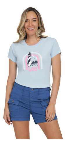 Playera Mujer Lee Slim Fit 440