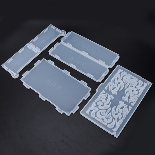 Moldes De Resina De Silicona Reutilizables De Alta Transpare