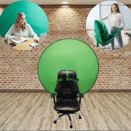 Pantalla Verde Portátil Chroma Key Grabación De Vídeo De Fon