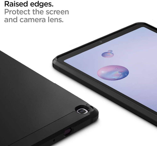 Imagen 5 de 6 de Funda Spigen Tough Armor Para Galaxy Tab A 8.4 Negro