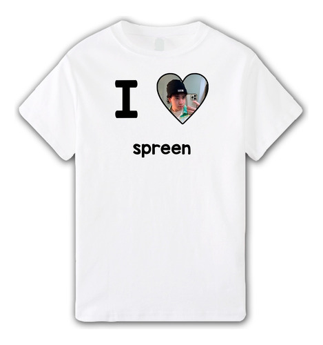 Remera I Love Spreen - Aesthetic Twitch Streamer Youtuber