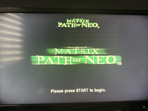 The Matrix Path Of Neo Xbox (Usado)