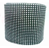 Comprar Galón Falso Strass X Metro - 24 Lineas - 11cm De Ancho
