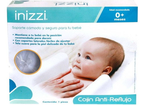 2 Cojin Antireflujo  Almohada Colchon Bebe Innizi