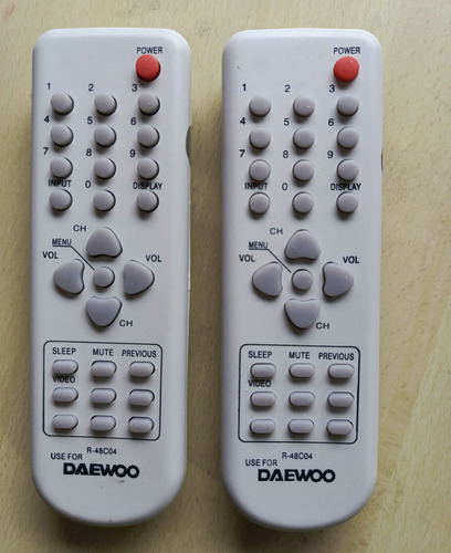 Control Remoto Tv Daewoo Modelo R-48c04