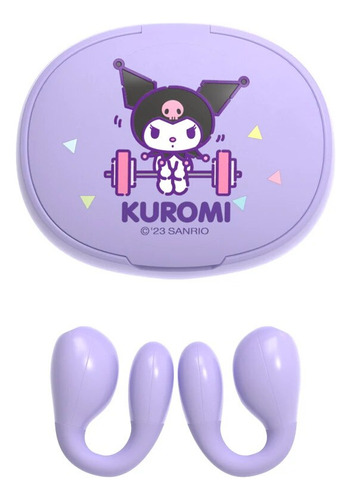 Auriculares Bluetooth Sanrio Sports Kawaii Kuromi Hello Kitt