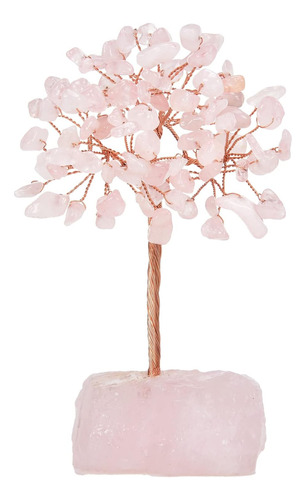 Árbol De Cristal Curativo De Amatista, Con Base De Piedra Pr