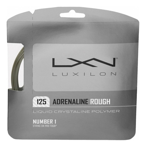 Corda Luxilon Adrenaline Rough, 1,25 mm, 17 L, set individual