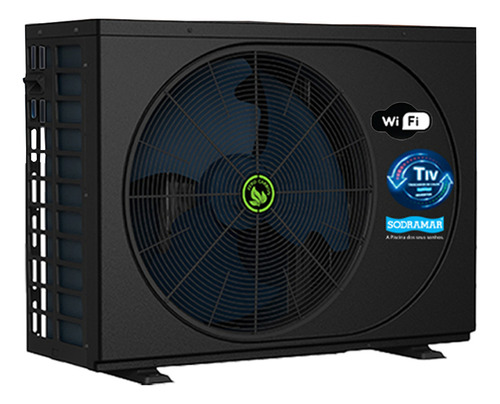 Trocador De Calor Inverter Sodramar Ht Tiv 65 Wifi 42m2