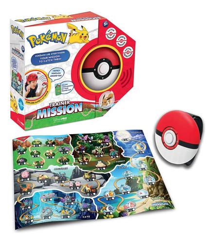  Pokeball Entrenador Mision Pokemon Interactivo Jeg 56102