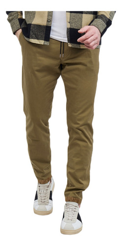 Envío Gratis Pantalón Gabardina Jogger Hombre Varios Colores