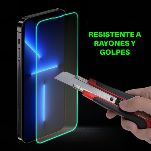 Lamina Borde Fluorescente Luminoso Para iPhone 13
