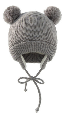 Conjunto Dos Guantes Y Gorro Punto Cálido For Bebé D