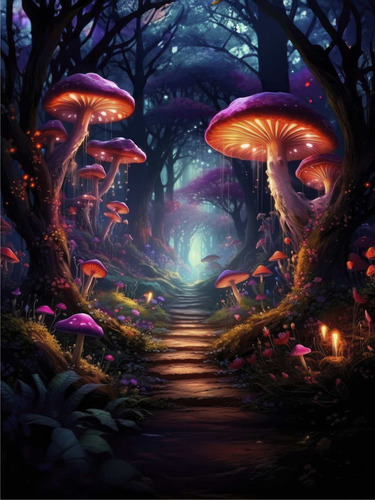Banners, Fondos Candy Bar, Bosques Magicos