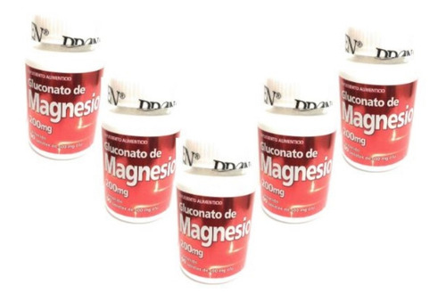 Gluconato De Magnesio 90 Tab Pronacen 200mg (5 Pz)enviofull