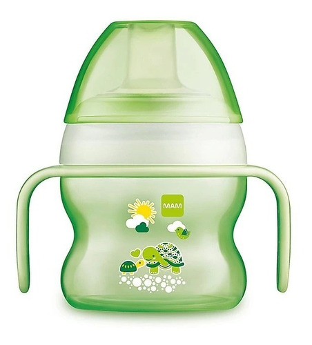 Mam Mi Primer Vaso Entrenador Antiderrames 150ml -verde-