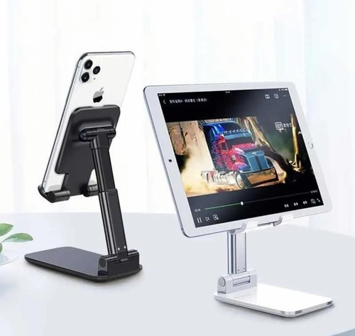 Soporte De Escritorio Para Celular Plegable Y Ajustable