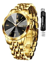 Comprar Olevs Relojes Para Hombres Oro Empresa Vestido De 8ys96