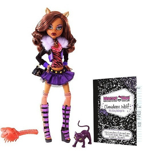 Muñeca De Juguete Clawdeen Wolf Monster High 