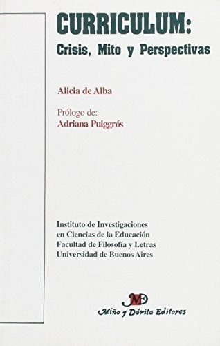 Curriculum Crisis Mito Y Perspectivas : A.alba-entrega Inmed