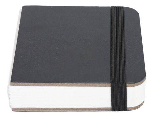 Cuaderno De Dibujo Negro Negro Con Acuarela, 30 Hojas