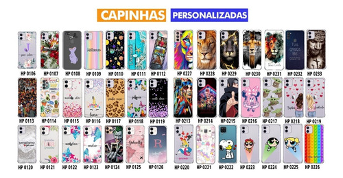 Imagem 2 de 5 de Capinha Personalizada Silicone Cover Alevulada Seu Nome Foto