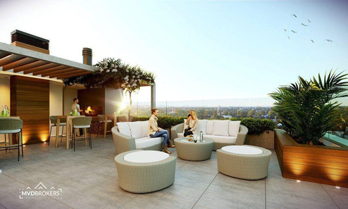 Imagen 11 de 27 de Torre Arenas T4 U715 | Venta Apartamento Monoambiente A Estrenar En Malvín Sur - Rambla - Premium - Full Amenities - Entrega Inmediata!