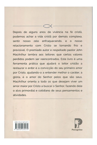 Um Cristianismo Simples, De John Macarthur. Editora Peregrino Em Português