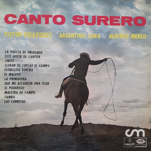 Vinilo Canto Surero (varios Interpretes)