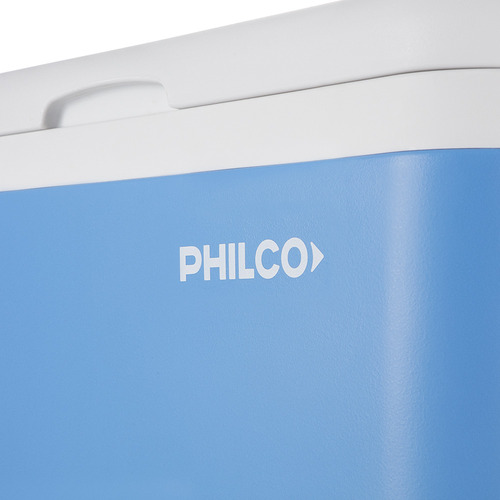 Heladera Conservadora Philco 45 L Con Ruedas Y Manija Transportadora Azul