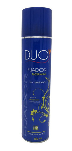 Duo Fijador Normal En Spray Para Pelo Dañado 330ml