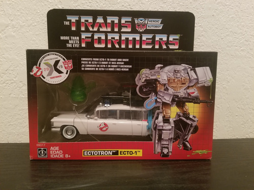 Ectotron Ecto-1 Transformers Ghostbusters 2019 Caza Fantasma